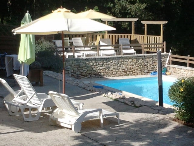 Gîte avec piscine Cahors/Sarlat/Rocamadour