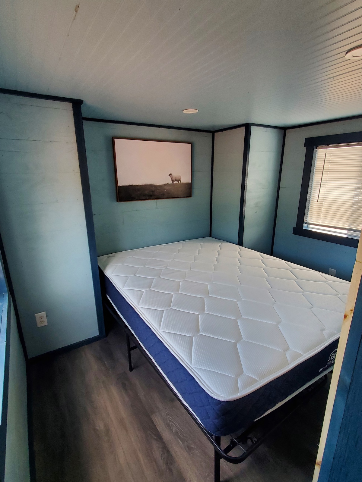 Peaceful Blue Tiny House at foot of Black Hills