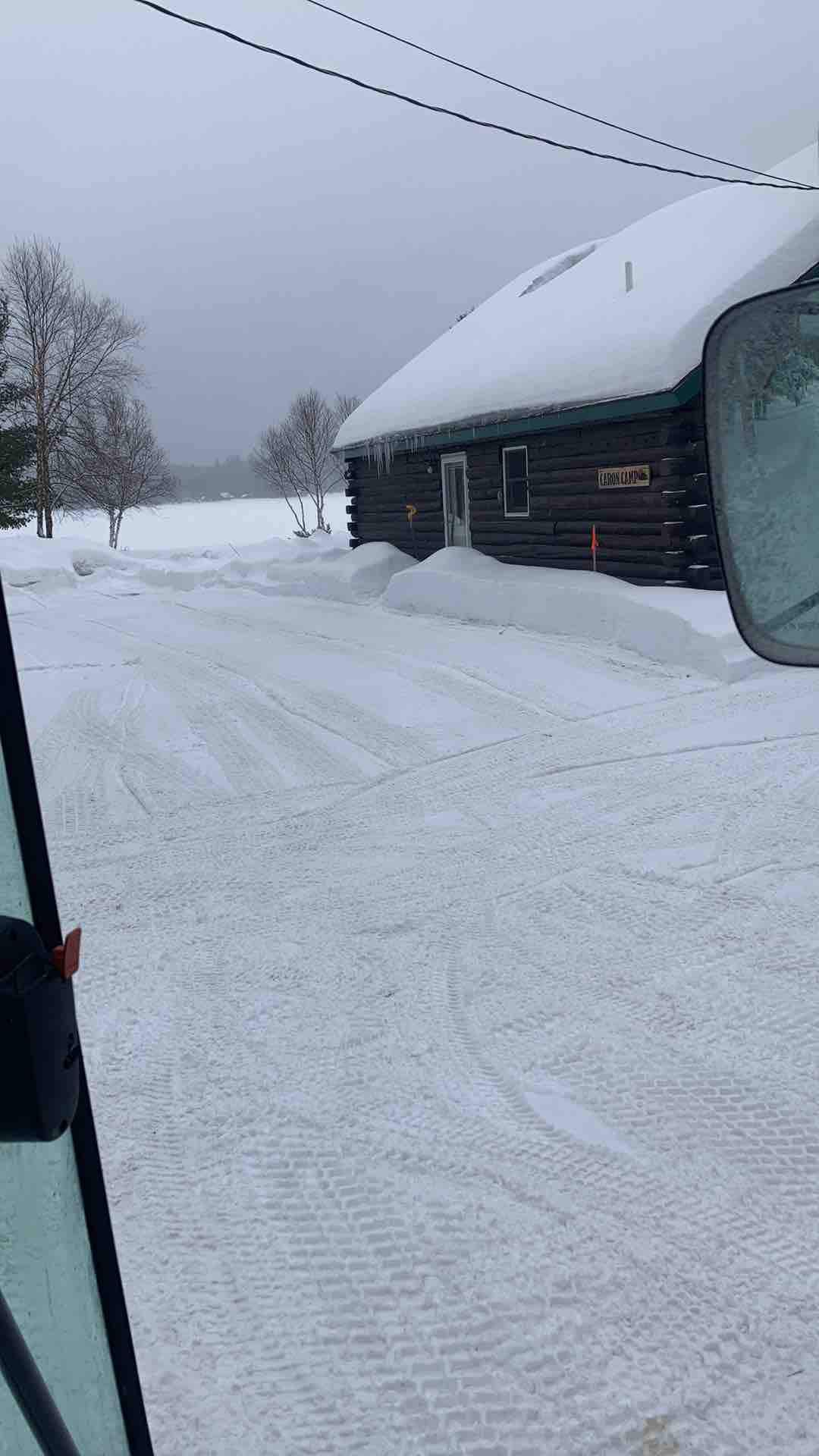 Private Lakefront Log Cabin in Northern Maine