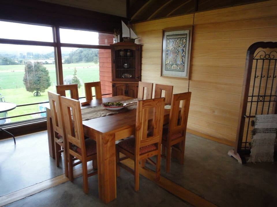 Espectacular casa con vista a los volcanes y Lago