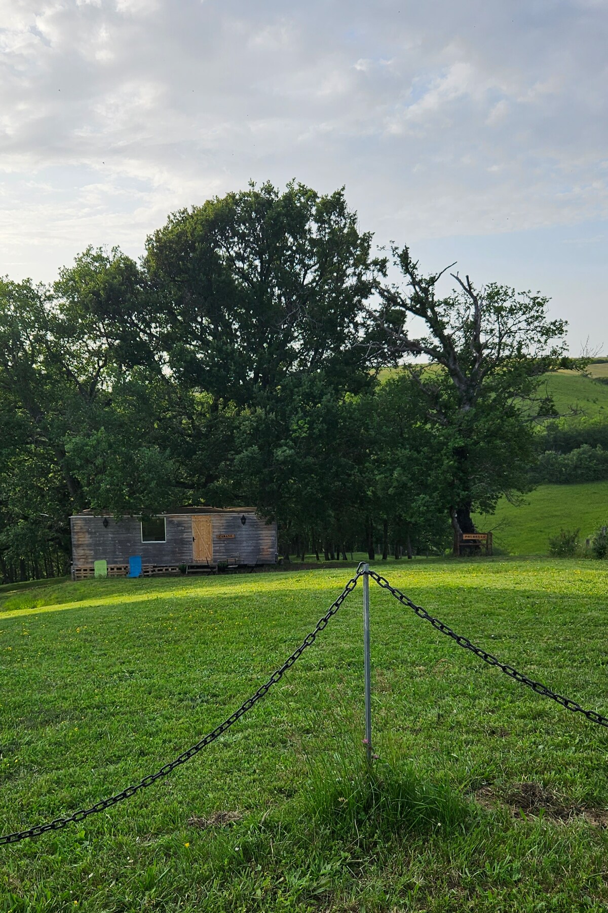 Cabane à l'orée du bois