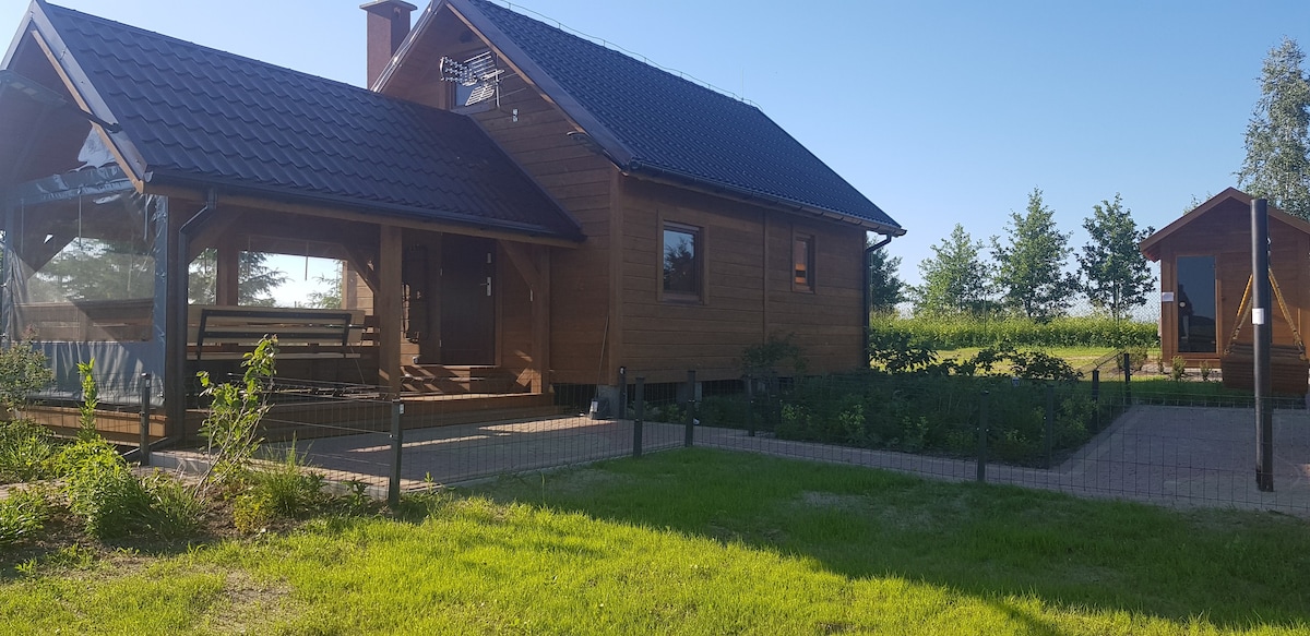 Wilkiejmy na wzgórzu , sauna ,jacuzzi, wędkowanie