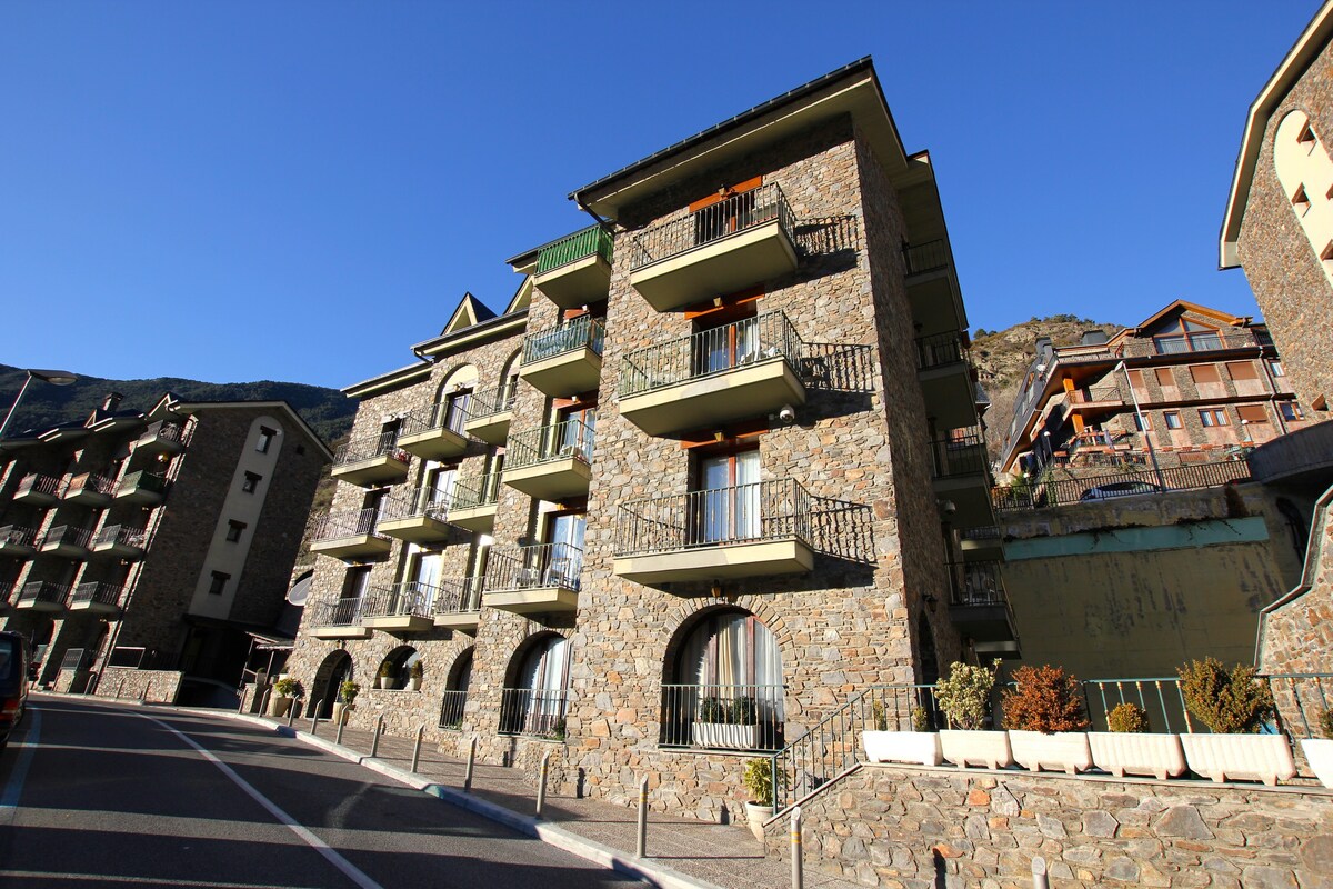 无线网络顶层公寓Encamp Andorra.露台