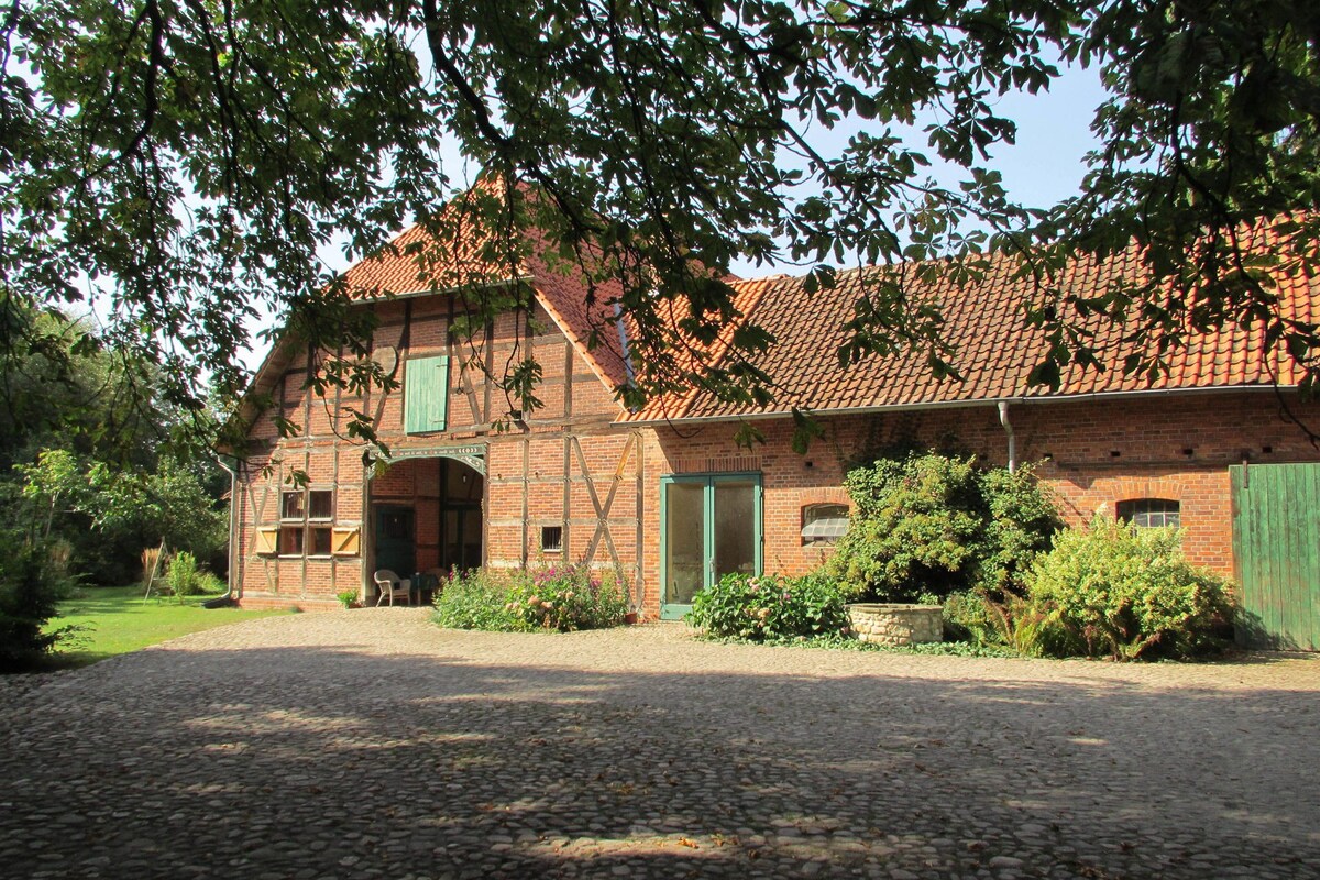 Apartment in farm on the edge of the Lüneburg