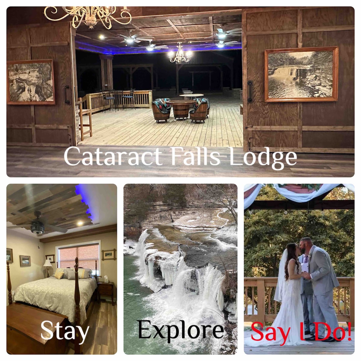 Events and stays at Cataract Falls