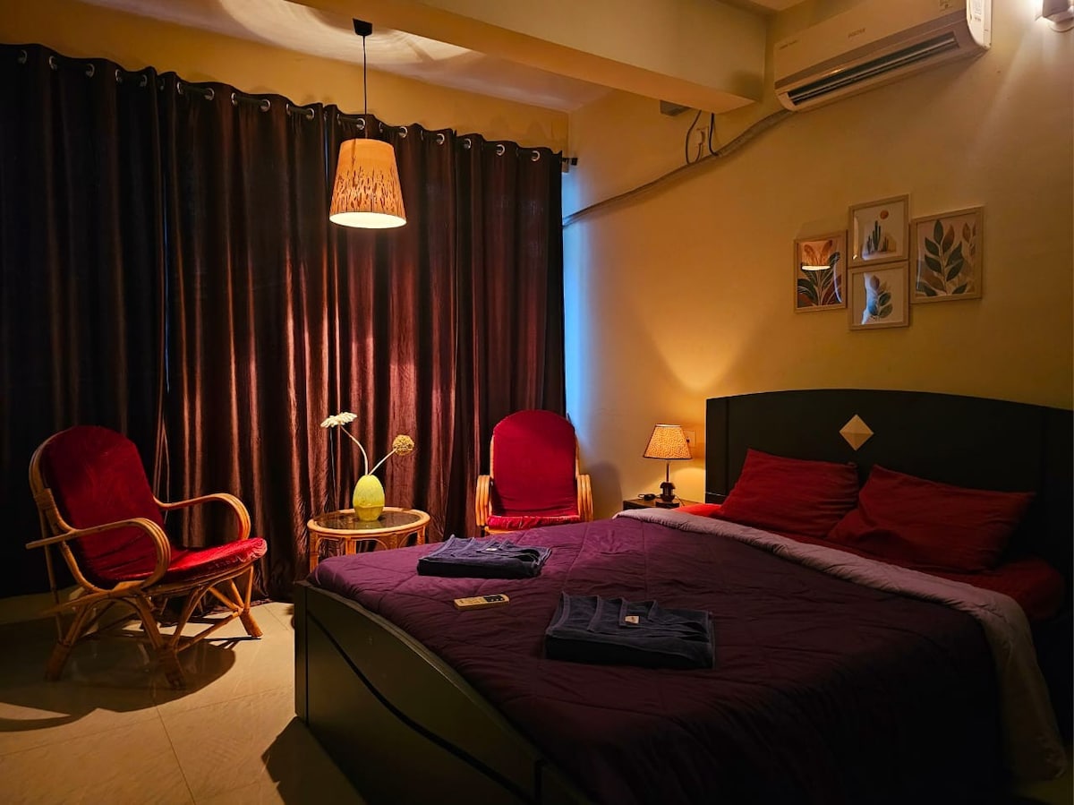 Cozy 1BHK Getaway: Benaulim’s Hidden Gem