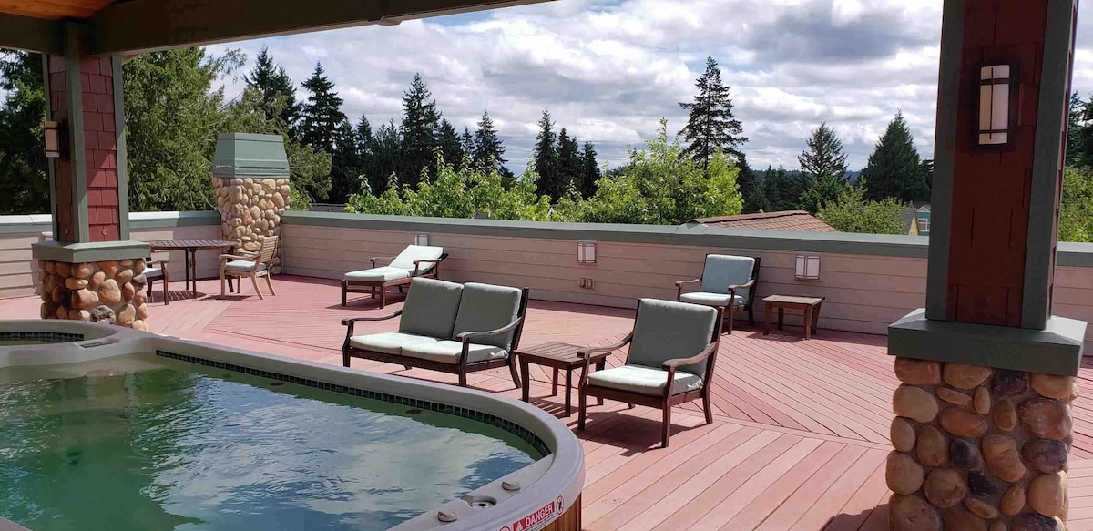Cascade -屋顶热水浴缸、桑拿和绝佳位置