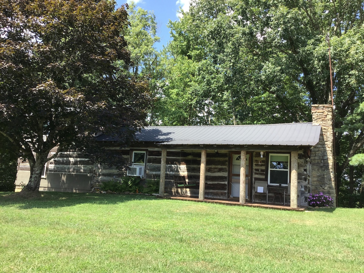 Red Bird Log Cabin