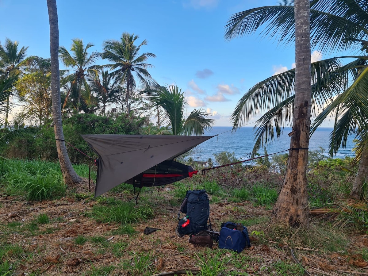 Hammock Stay (2) - Camping Barbados