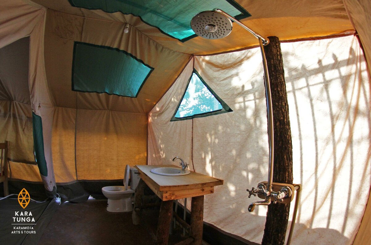 Moroto Double Safari Tent Mountain View