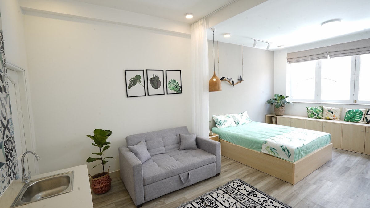 BotanicHouse [L4]_位于西贡市中心的热带1BR