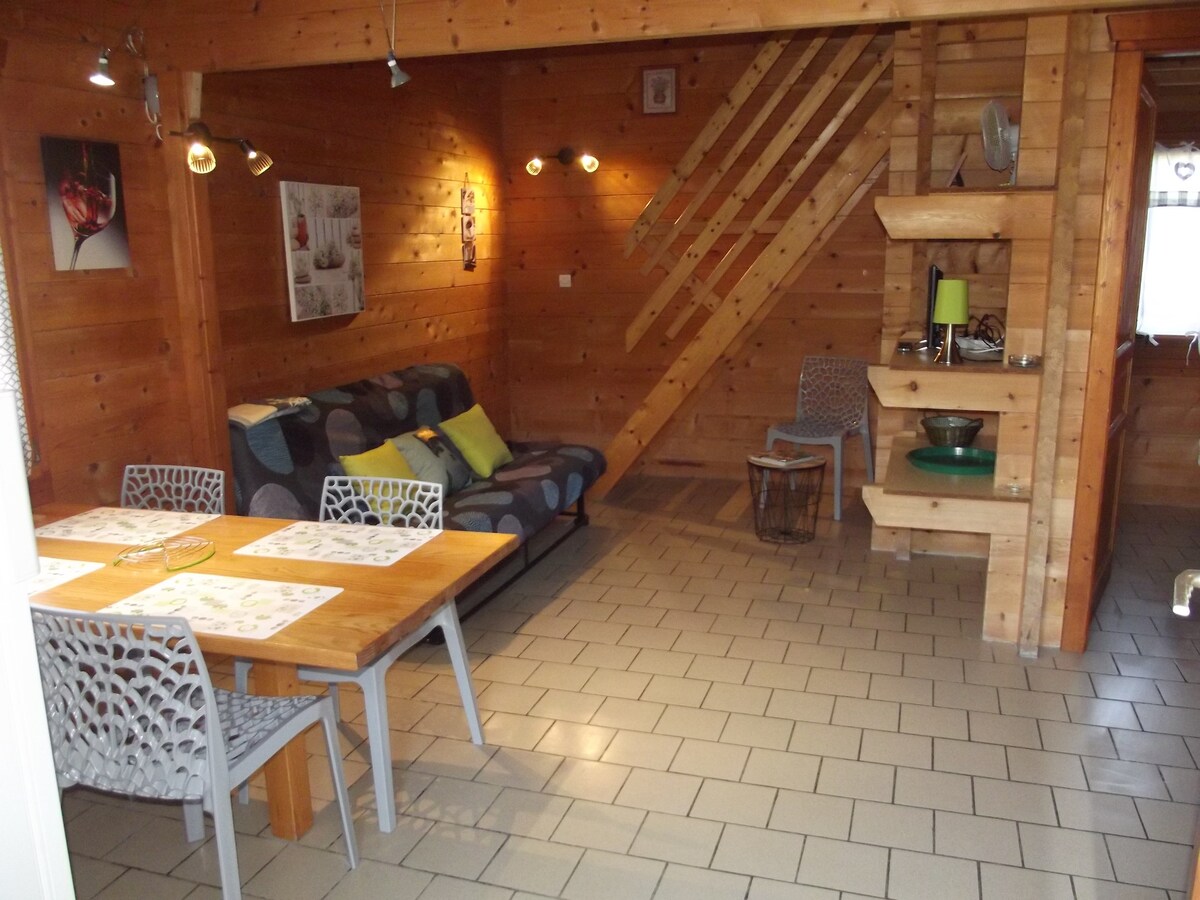 Chalet avec spa privatif proche Vézelay