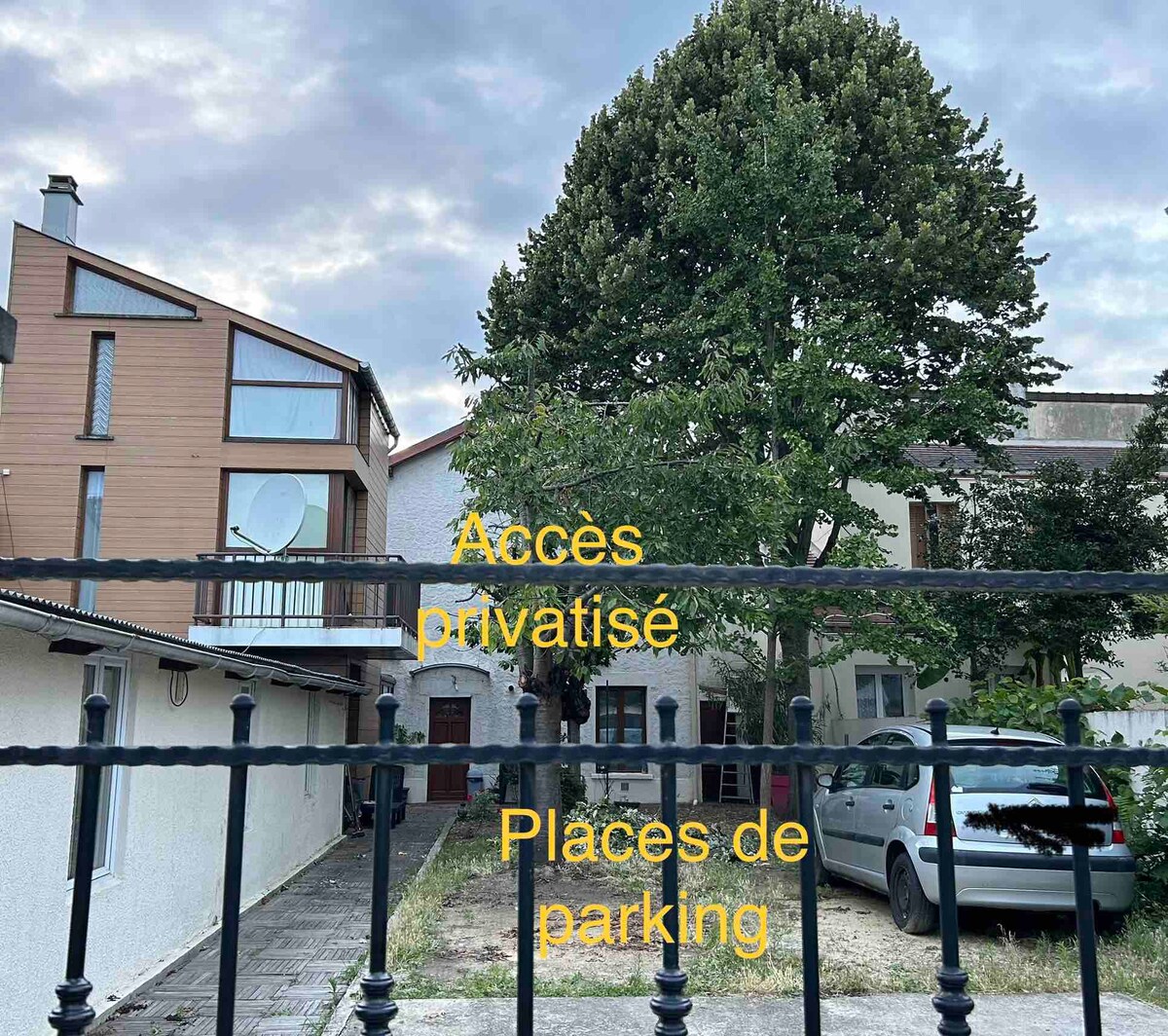 Maison cosy, parking privé, Paris/StadedeFrance
