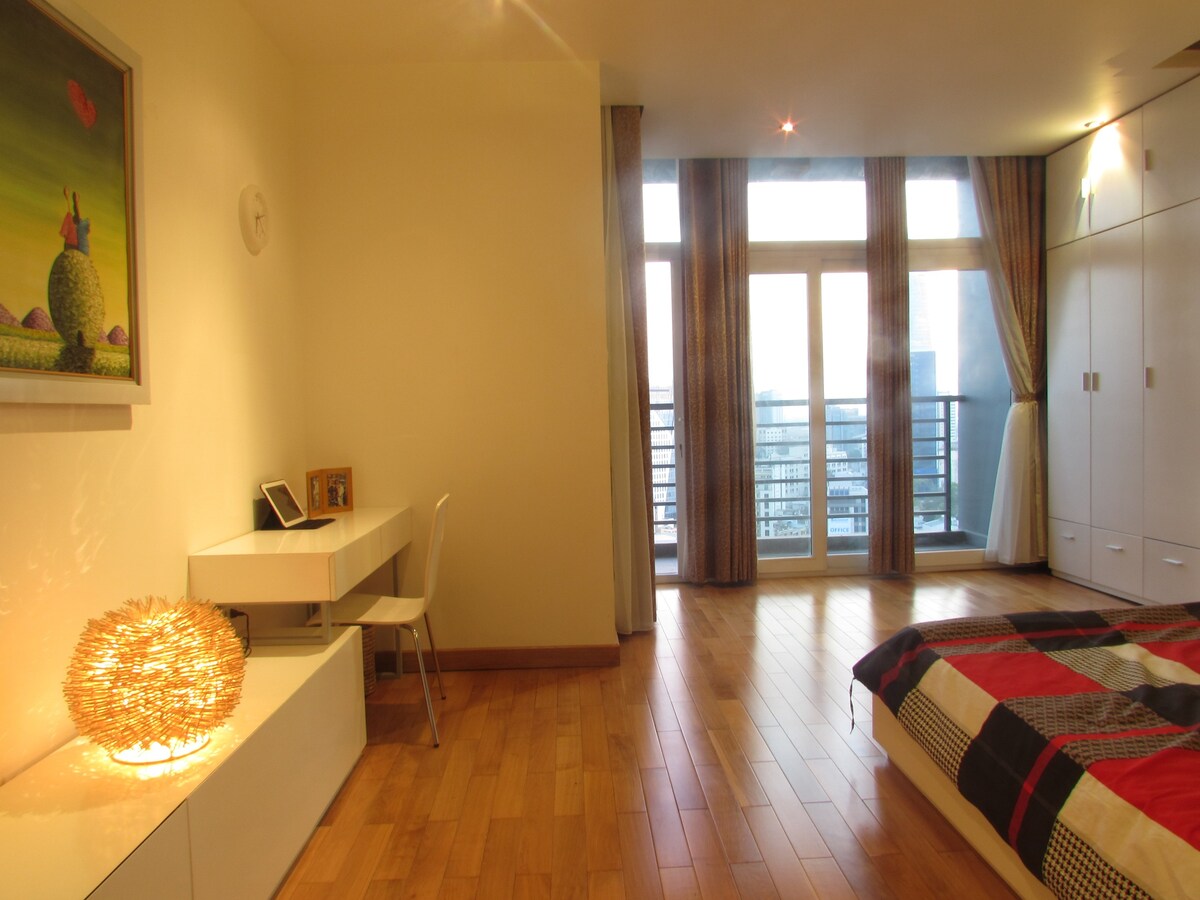 # 1舒适公寓，毗邻滨城市场（ Ben Thanh market ） - 3间卧室