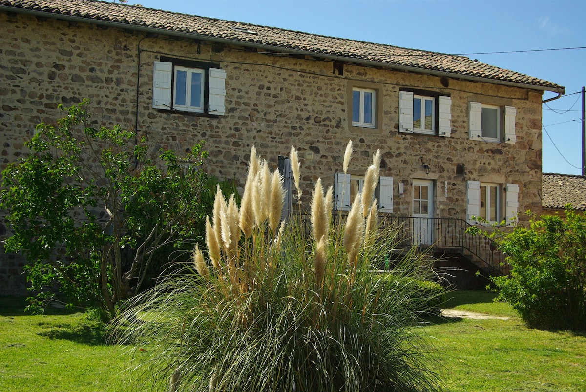 Maison vigneronne de caractère en Beaujolais