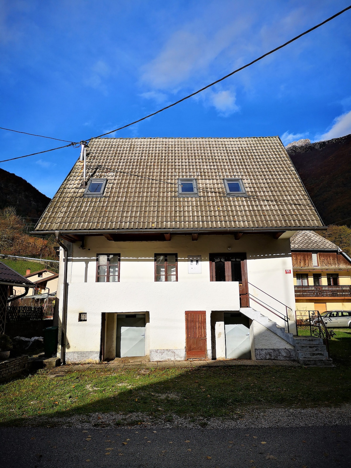 Chalet Zaga, in the heart of village life.