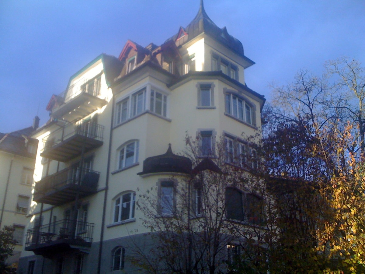 靠近大学的St. Gallen房间