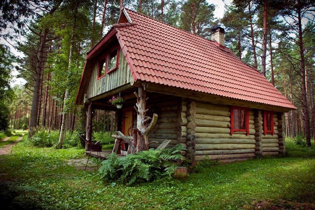 Järve小屋带桑拿的度假屋