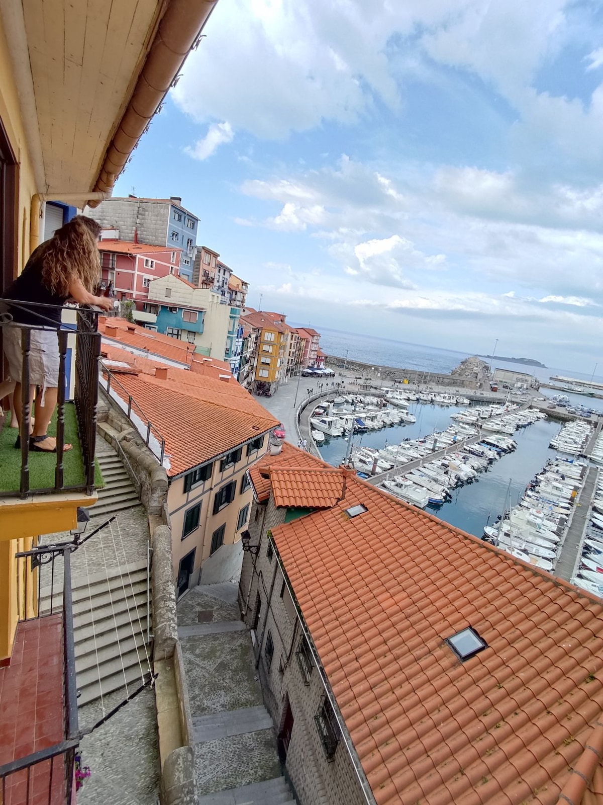 位于柏梅奥（ Bermeo ）的美丽阁楼，可欣赏海景