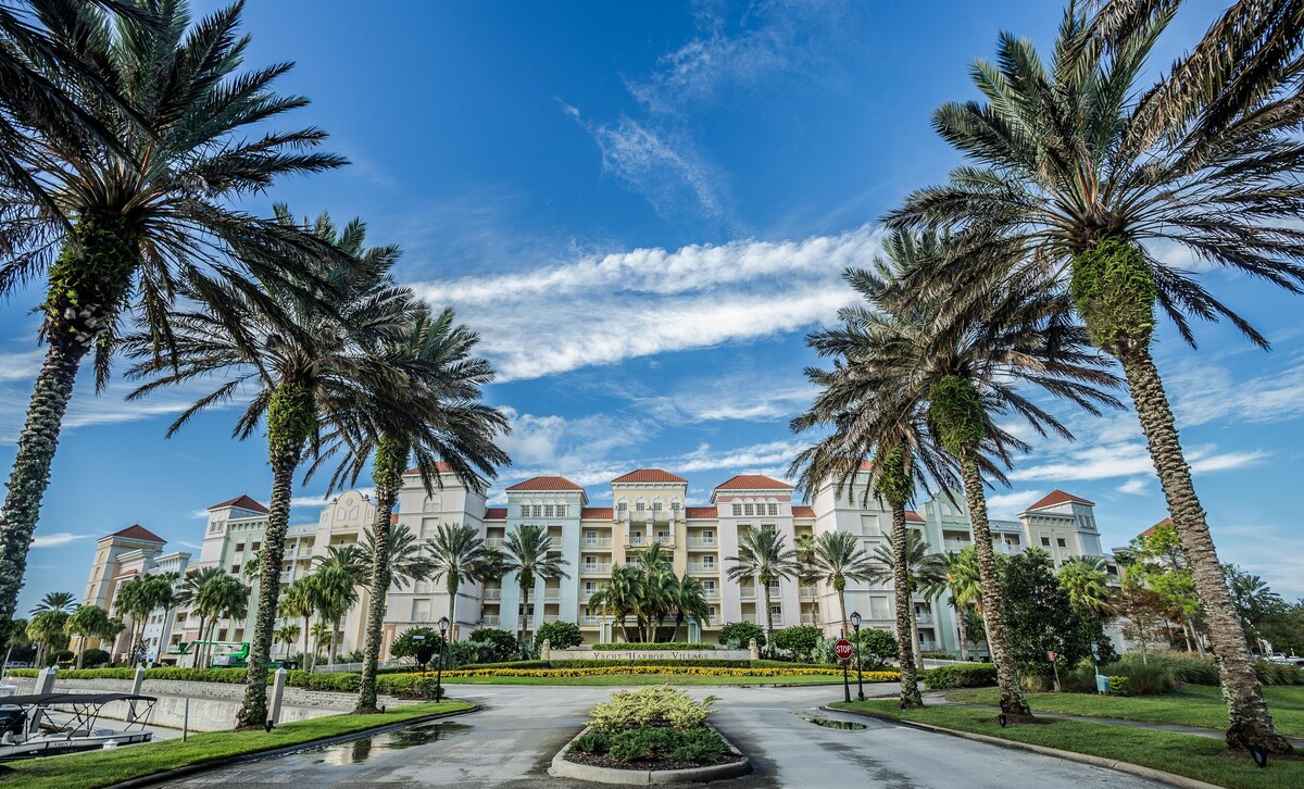 Hammock Beach Golf Resort and Spa - 2 BR 266 Intracoastal View Condo in the Yacht Harbor