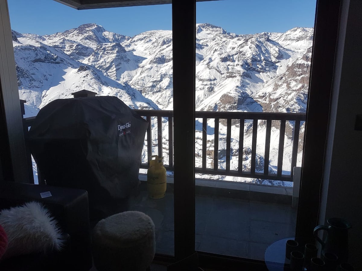 Departamento Valle Nevado滑雪度假村， 6人2B2D