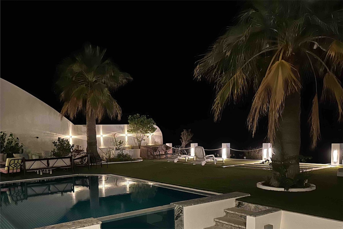 Spacious Getty villa & luxury