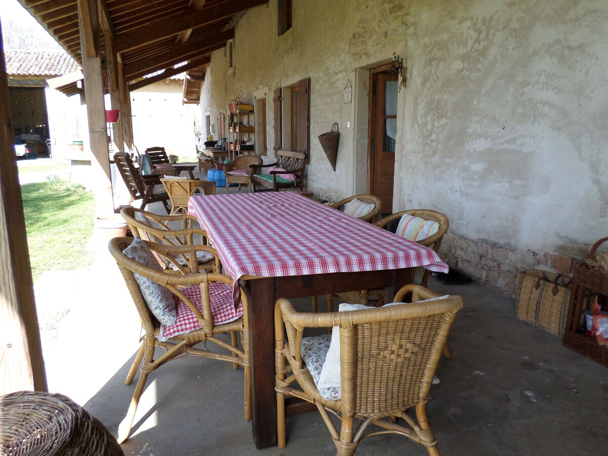 Chambre d'hôtes en Bresse  "Campagne" proche Mâcon