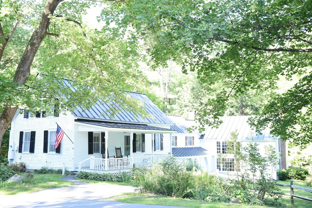 Ephriam Bruce House - on RIVER in VILLAGE CENTER