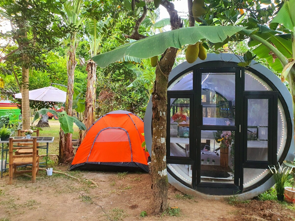 Cocoon O-house露营地，位于Cavite的Magallanes