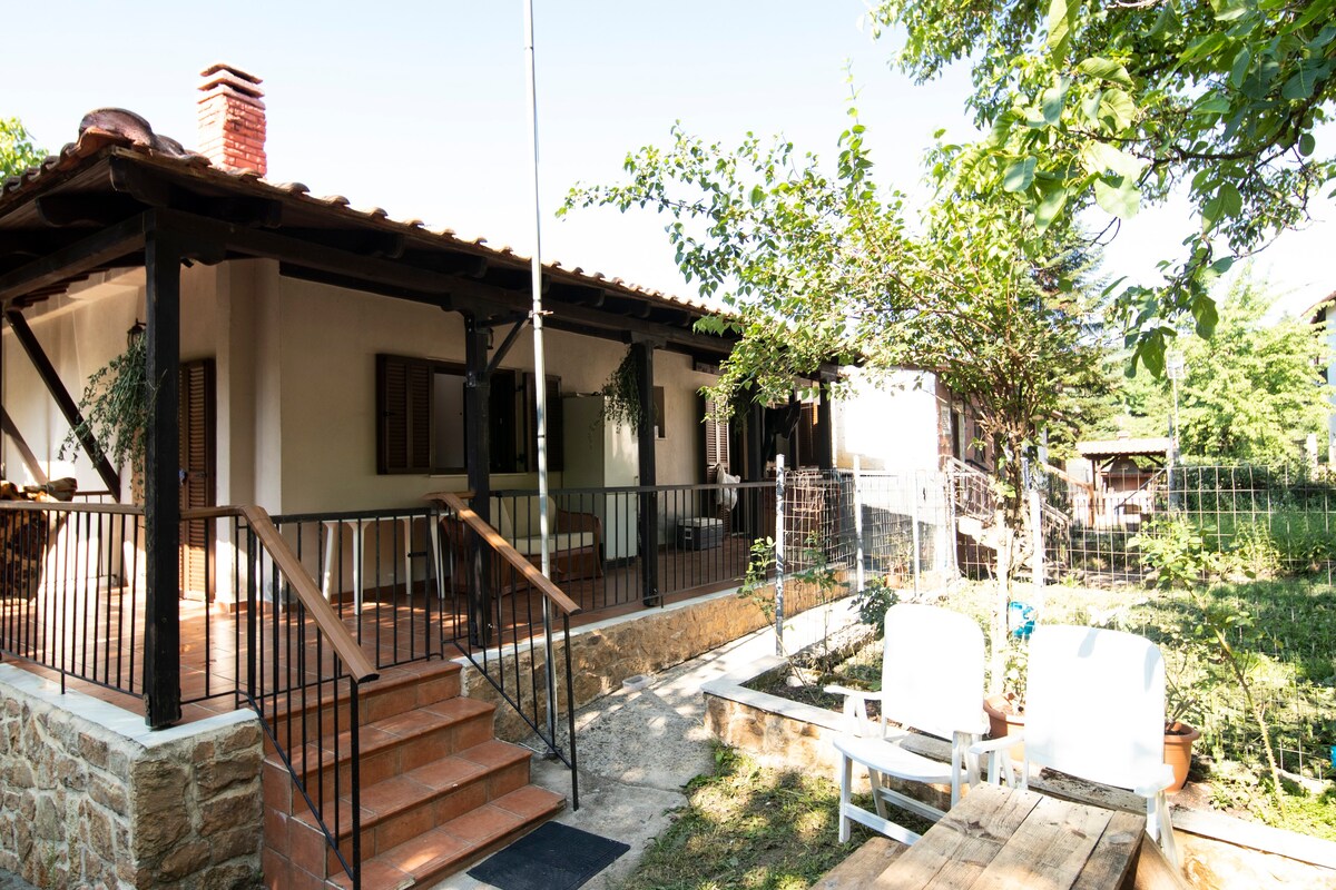 Traditional House with view of the mountains