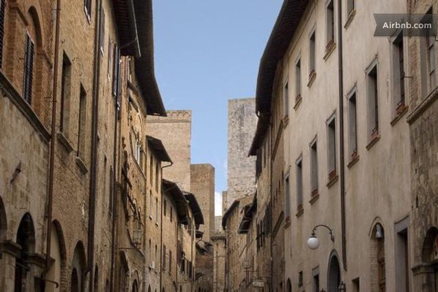 triple room San Gimignano with view