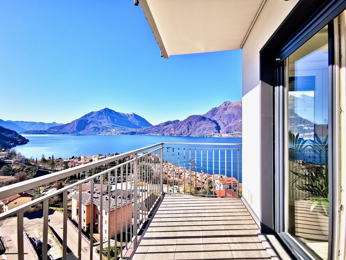 Lake Dream1 ： Vista Lago di COMO 2卧室停车位