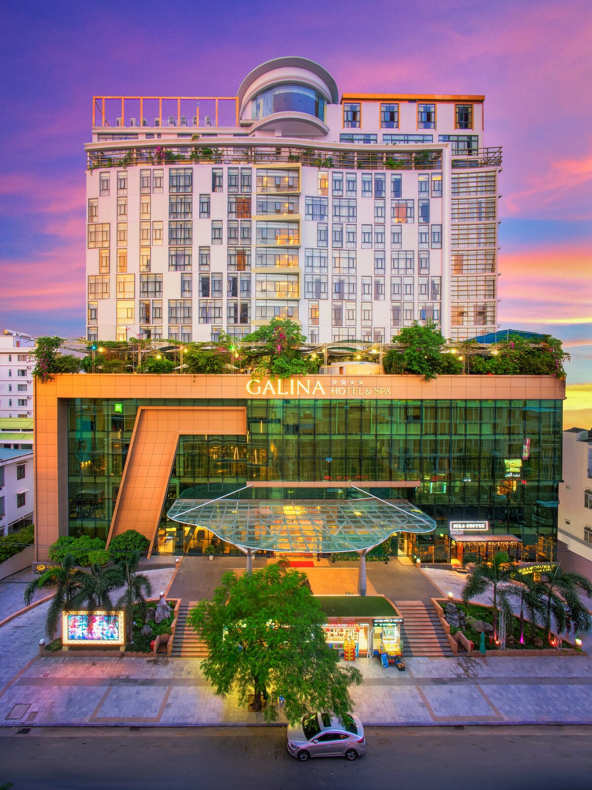 Galina Hotel Nha Trang/高级双人城市景观