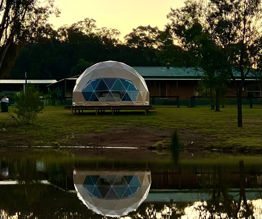 乡村住宅，带有独特的圆顶帐篷* 7英亩土地