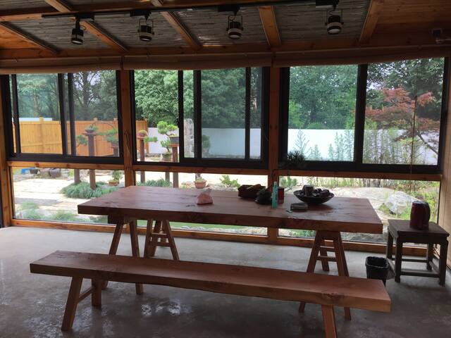 宜兴竹海景区民宿,日式庭院,田园山居,体验雅致的生活美学.