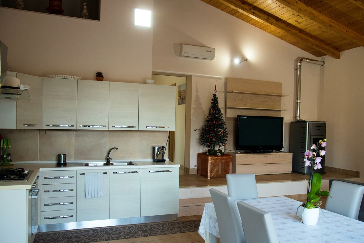 Appartement for 7 ppl. with shared pool and garden