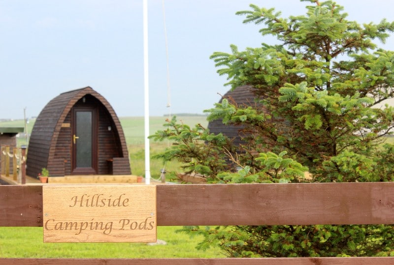 Hillside Camping Pods - Stroma Pod - NC500