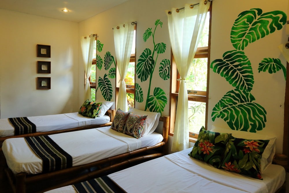 Botanical Bedroom in a Homey Bed & Breakfast