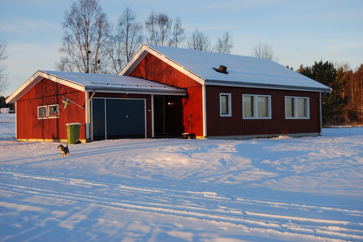 在Storsjön ，桑拿房和热水浴缸。45分钟。