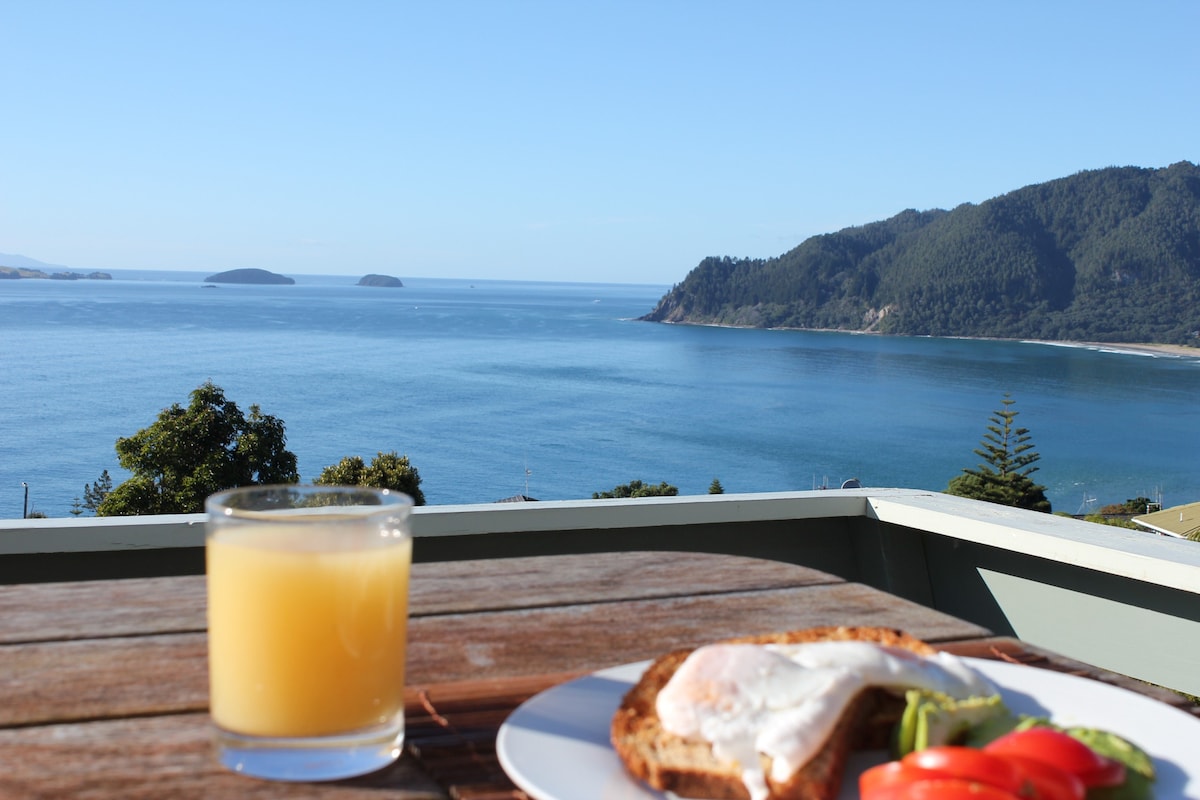 Tairua Escape Mt Paku, Coromandel NZ -可住4人