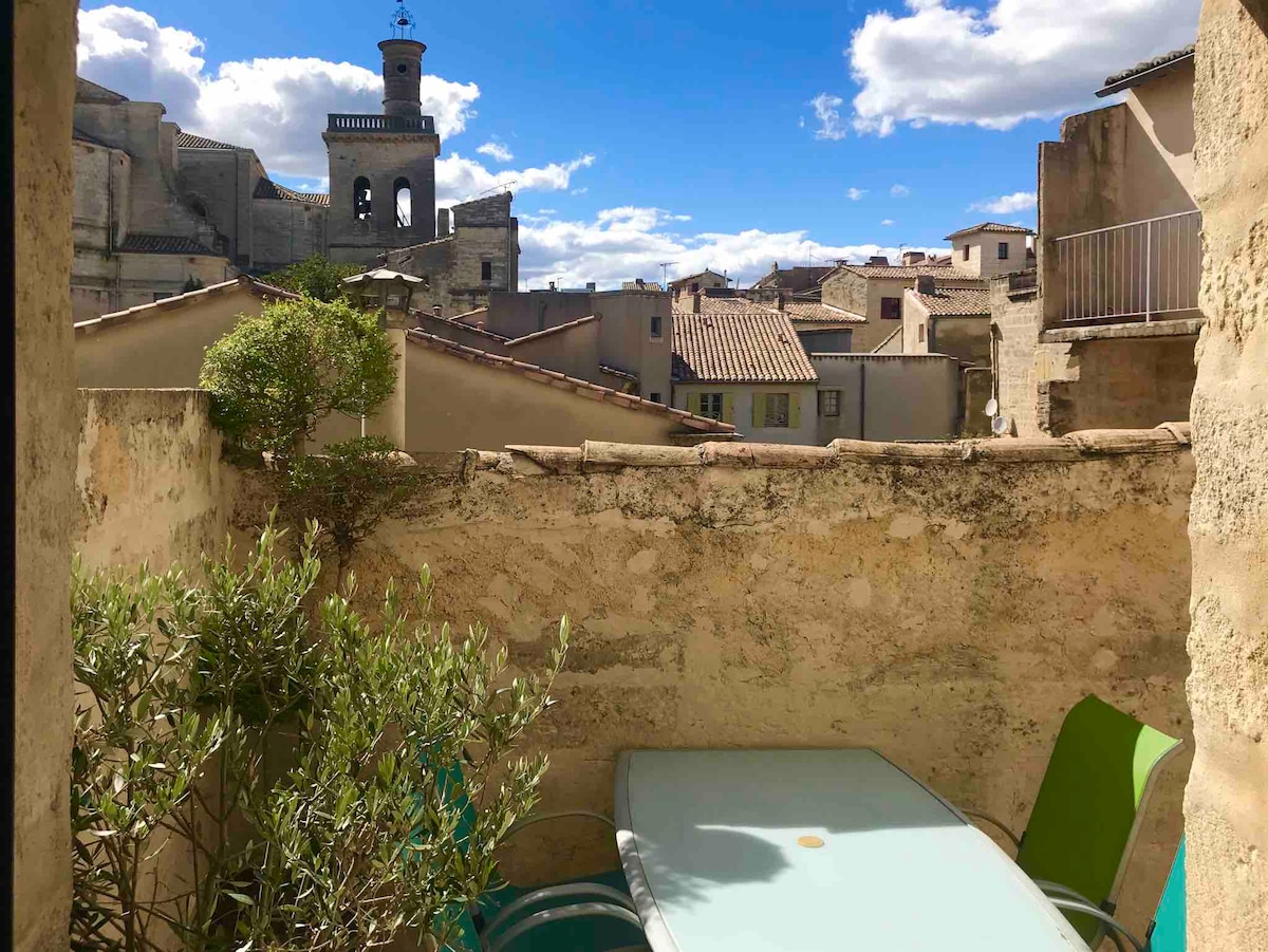 Maison de Roche-Uzès Centre Hist ‘La Fenestrelle’