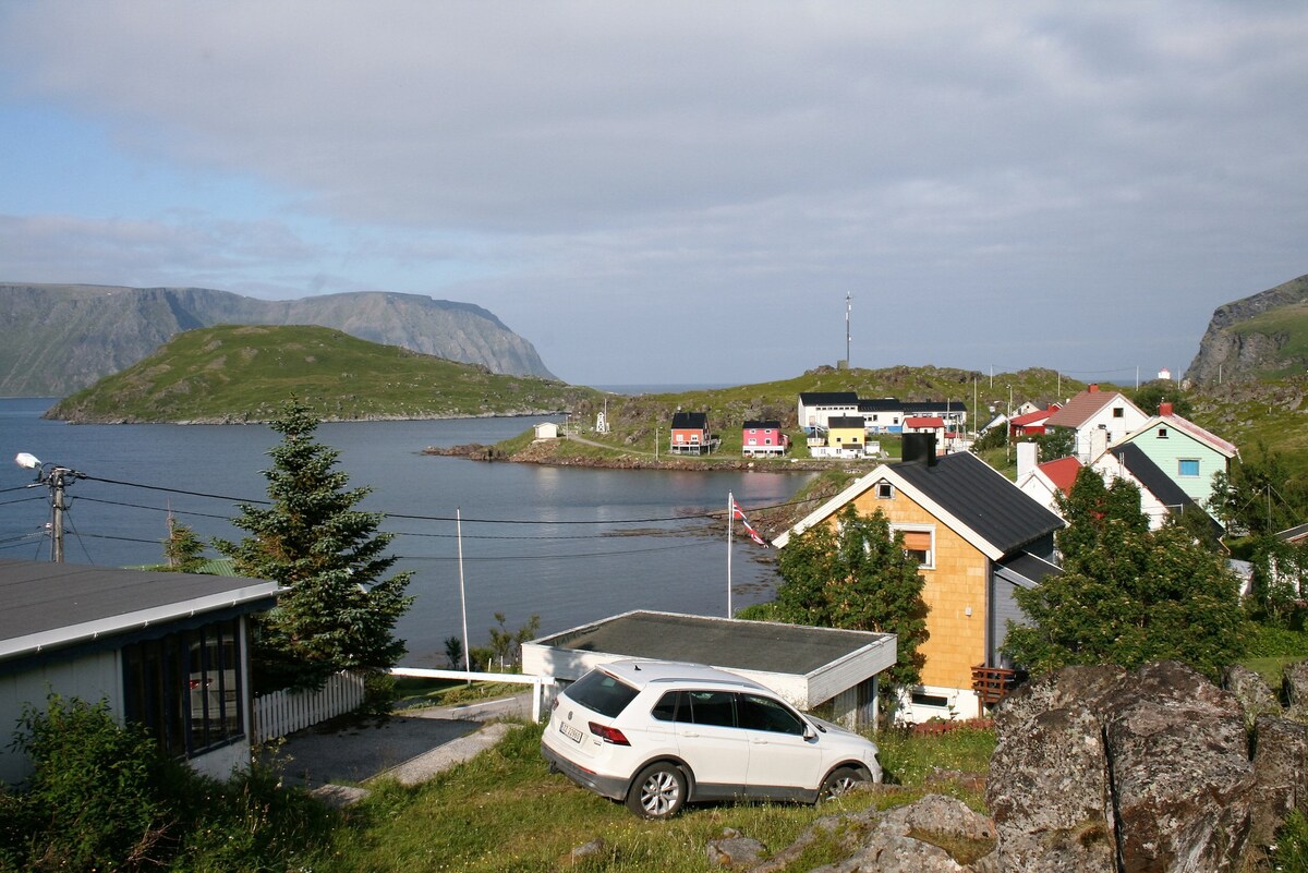 Kamøyvær北角（ Kamøyvær-North Cape ）的小海景房。