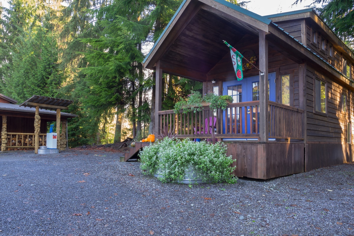 Burl Wood Tiny Home