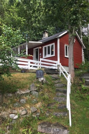 迷人的挪威小屋