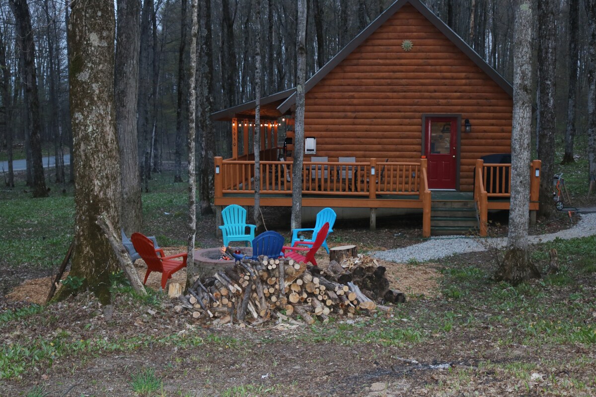 Leister Kabine ：我们在树林中的舒适小木屋