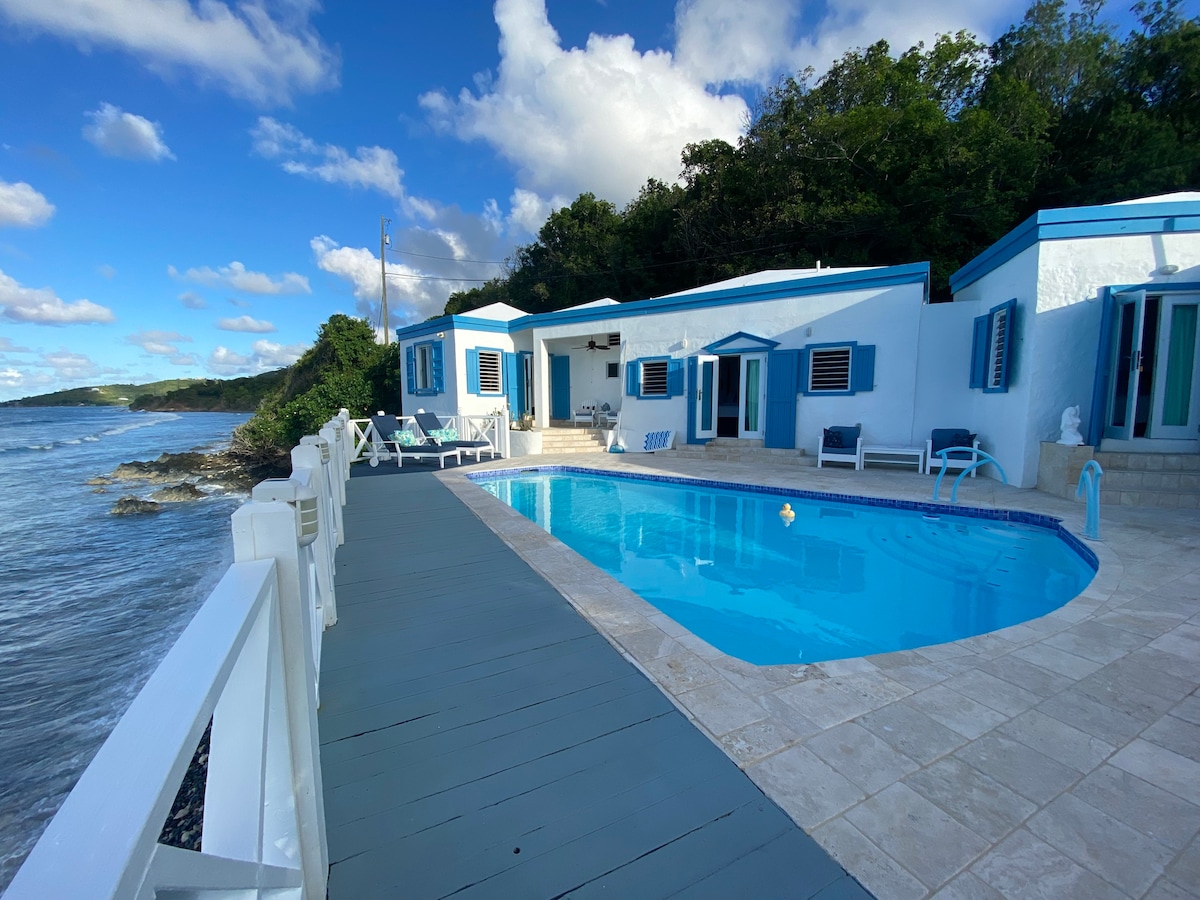 North Star Villa Oceanfront Family Retreat w/ Pool
