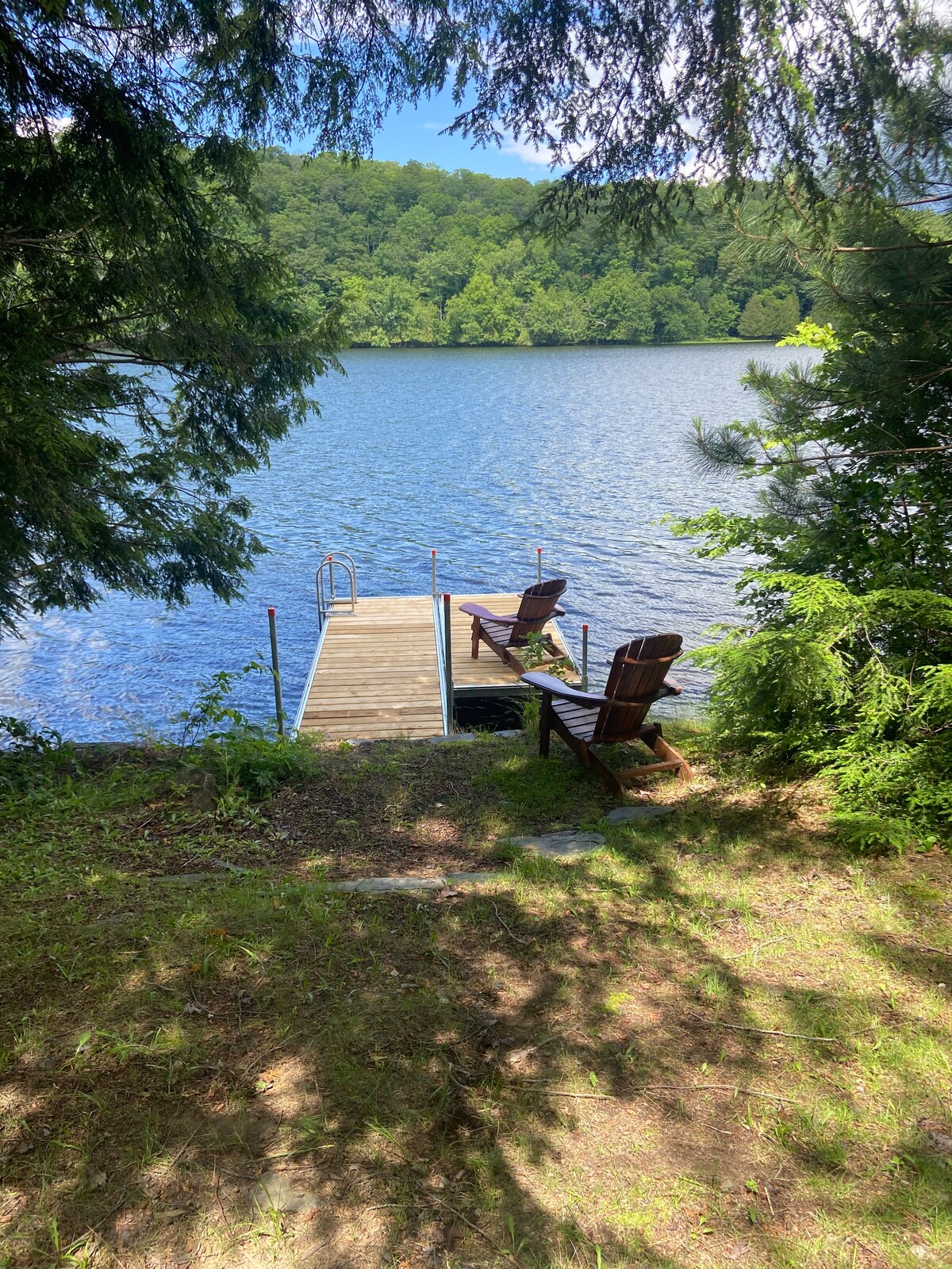 Chalet Rustique à Orford - Lac à la Truite