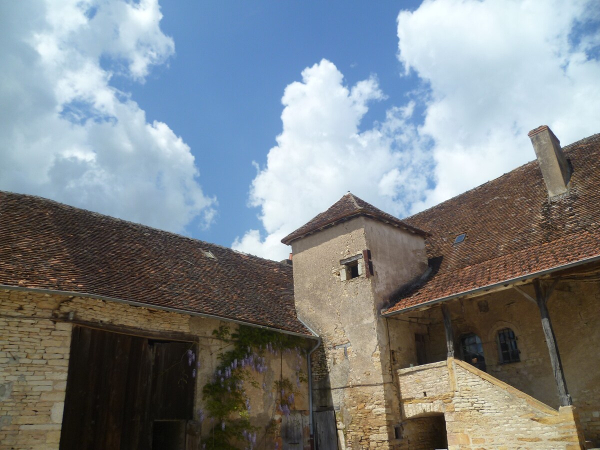 位于法国葡萄酒之乡的300年老农舍