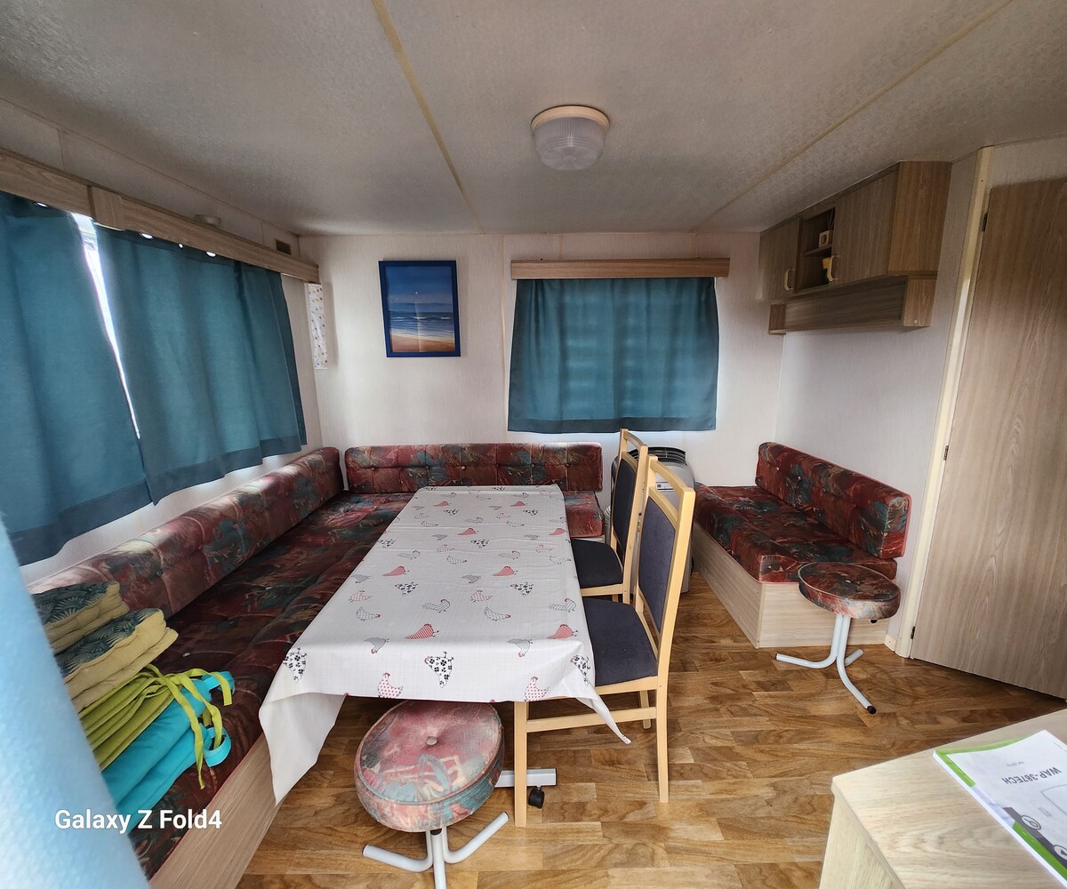 Mobile home dans camping calme