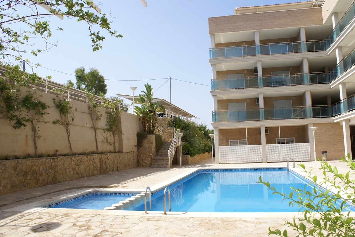 Apartment a few meters from the Beach and Castle